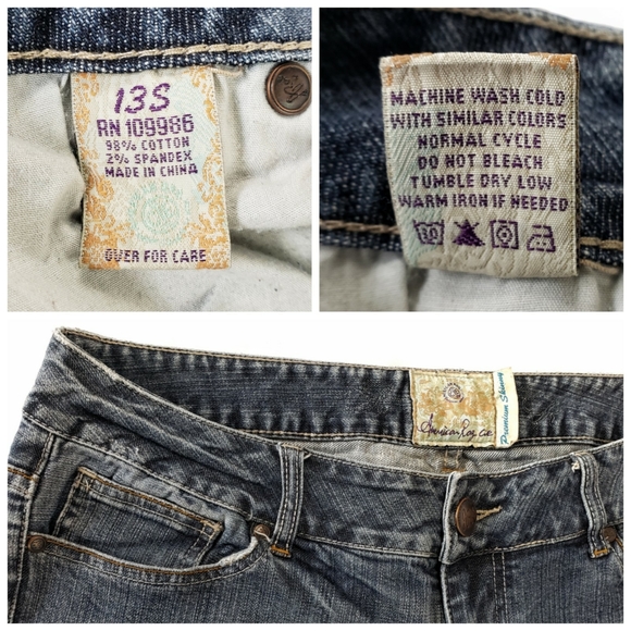 American Rag sz 13S Distressed Skinny Jeans (B) - Picture 3 of 9